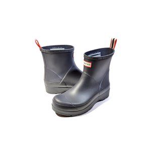 HUNTER Boots Womens 10 ORIGINAL 'PLAY SHORT' Platform Rain Boots SZ